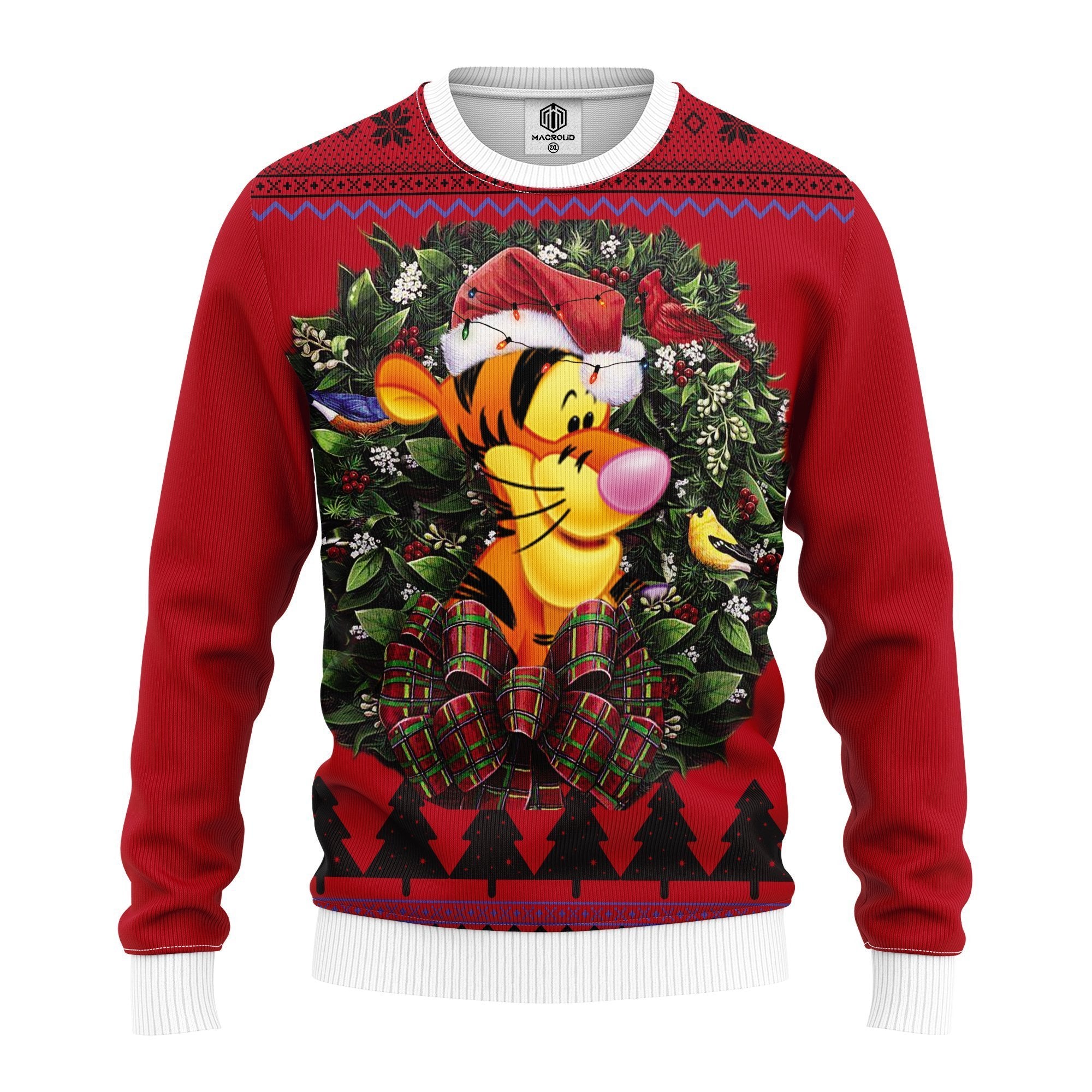 Tiger Pooh Noel Mc Ugly Christmas 