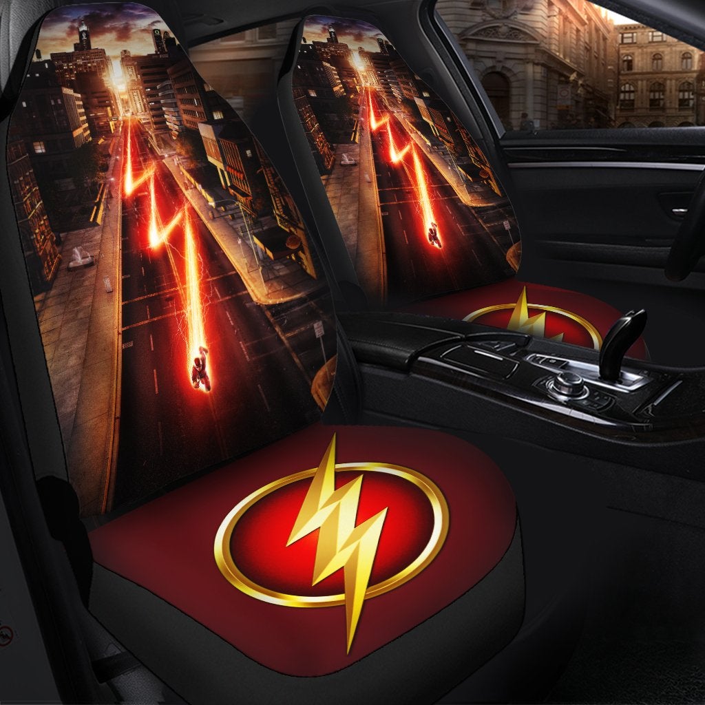 The Flash Premium Custom Car Seat Covers Decor Protectors