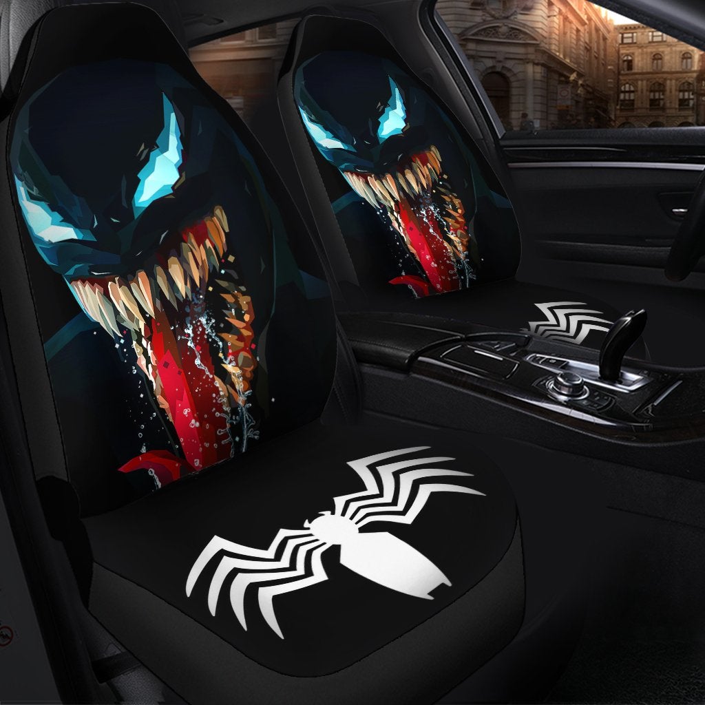 Venom 3D Premium Custom Car Seat Covers Decor Protector