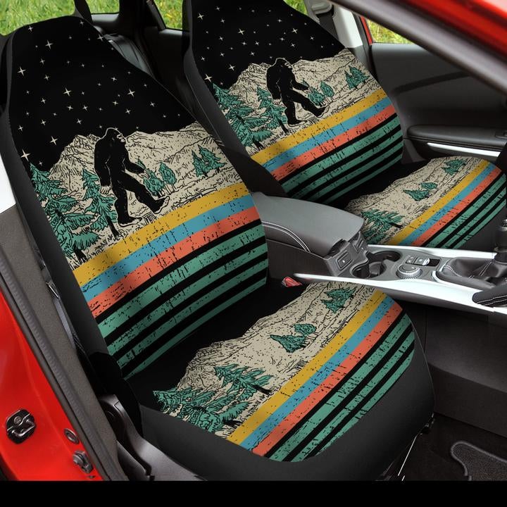 Bigfoot Sasquatch Believe Hide And Seek World Champion Camping Seat Cover