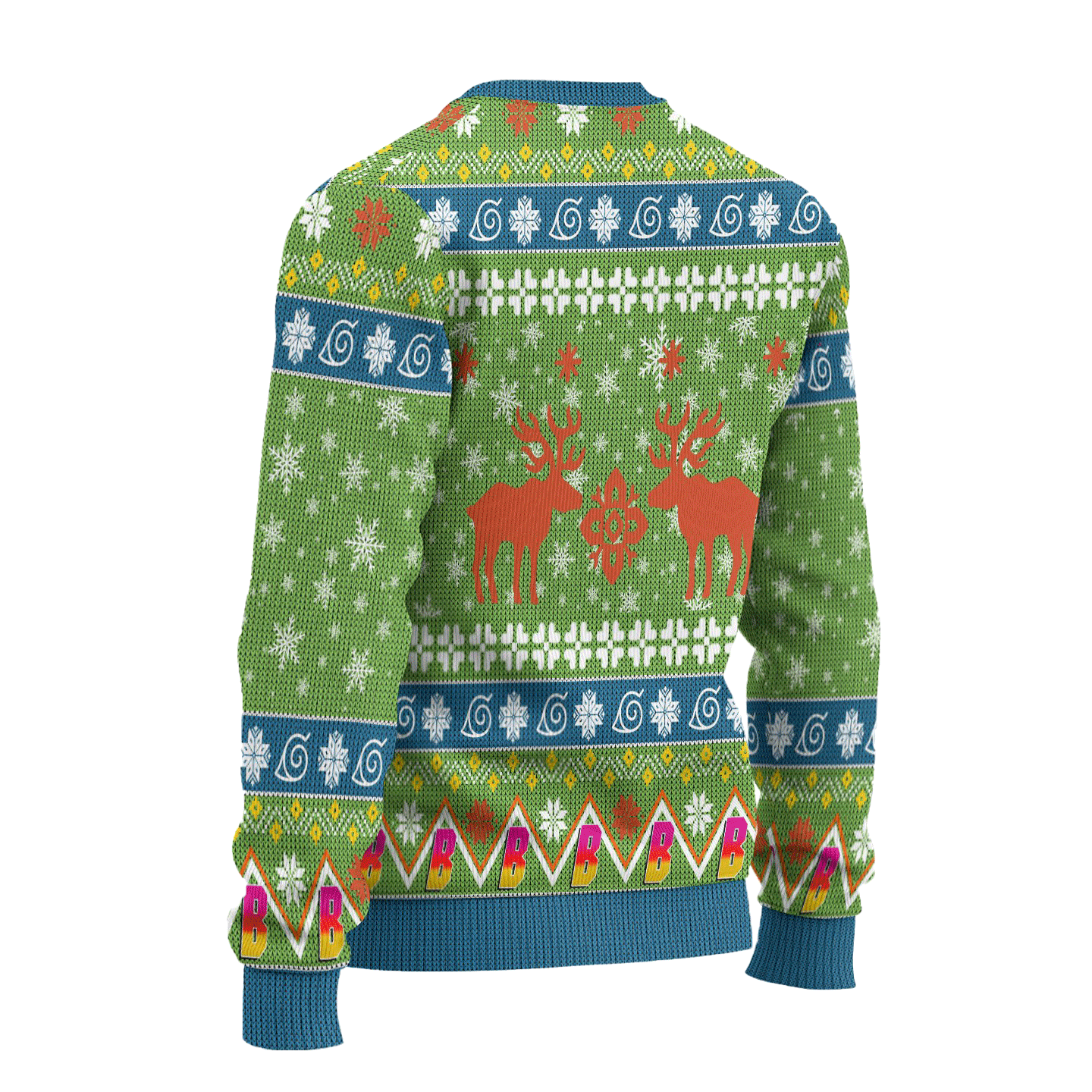 Konohamaru Sarutobi Anime Ugly Christmas Sweater Custom Boruto Xmas Gift