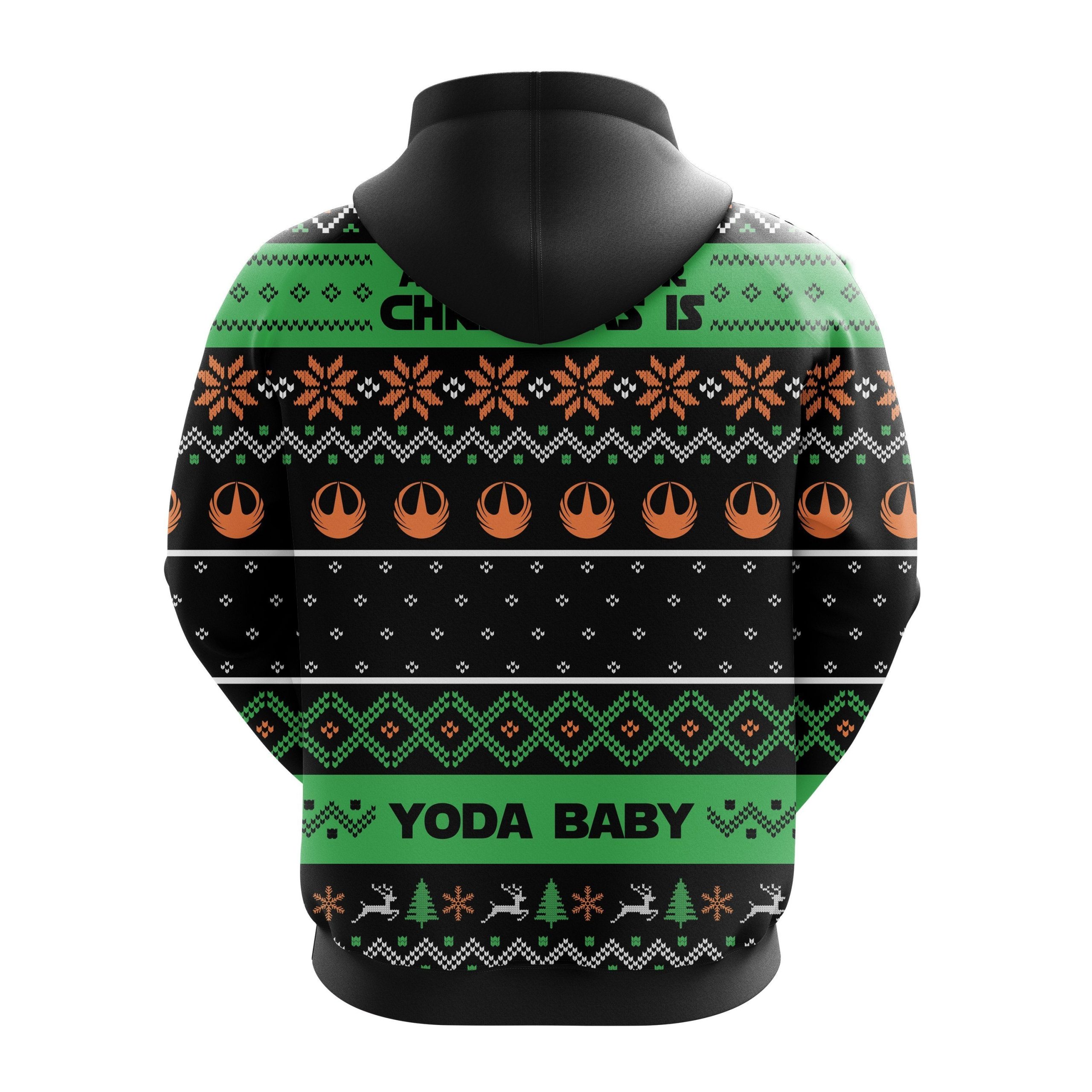 Baby Yoda Christmas Cute Noel Mc Ugly Hoodie Amazing Gift Idea Thanksgiving Gift