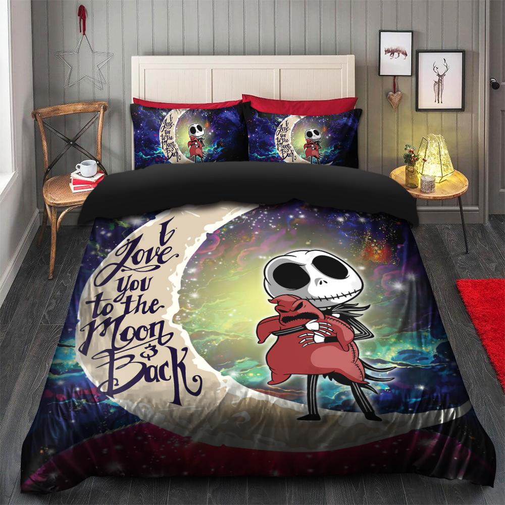 jack and sally bed sheets