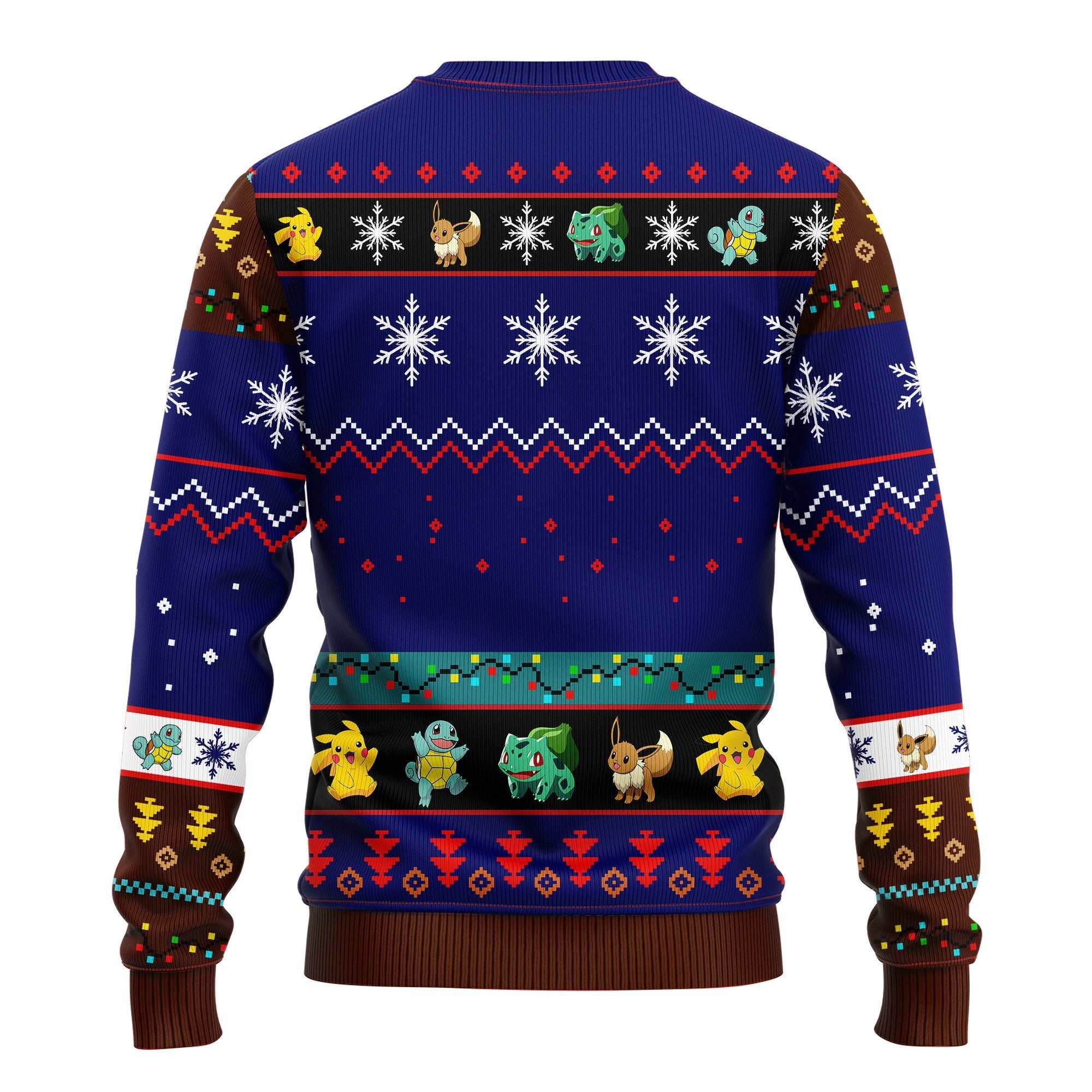 Pokemon Cute Noel Mc Ugly Christmas Sweater Blue 1 Amazing Gift Idea Thanksgiving Gift