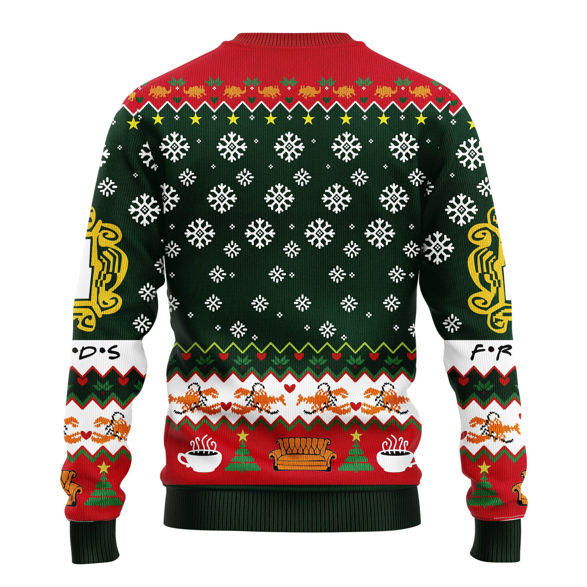 Friends Tv Show Ugly Christmas Sweater 