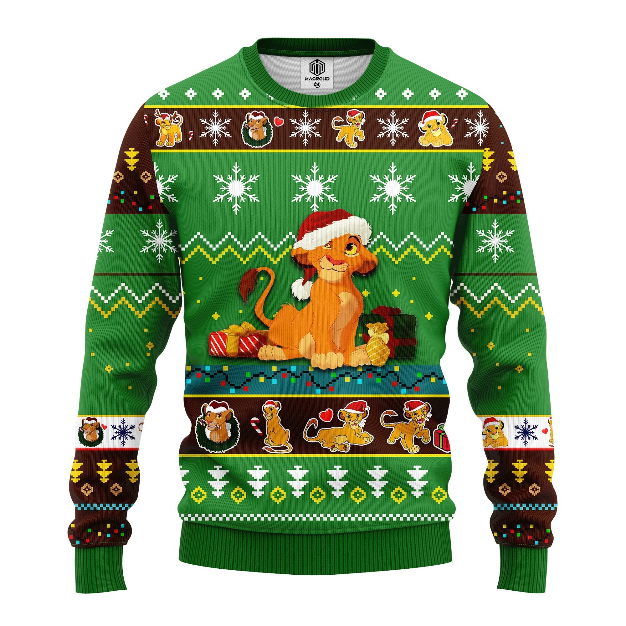 Detroit Lions Christmas Gingerbread Man Ugly Christmas Sweater Cute  Christmas Gift - Limotees