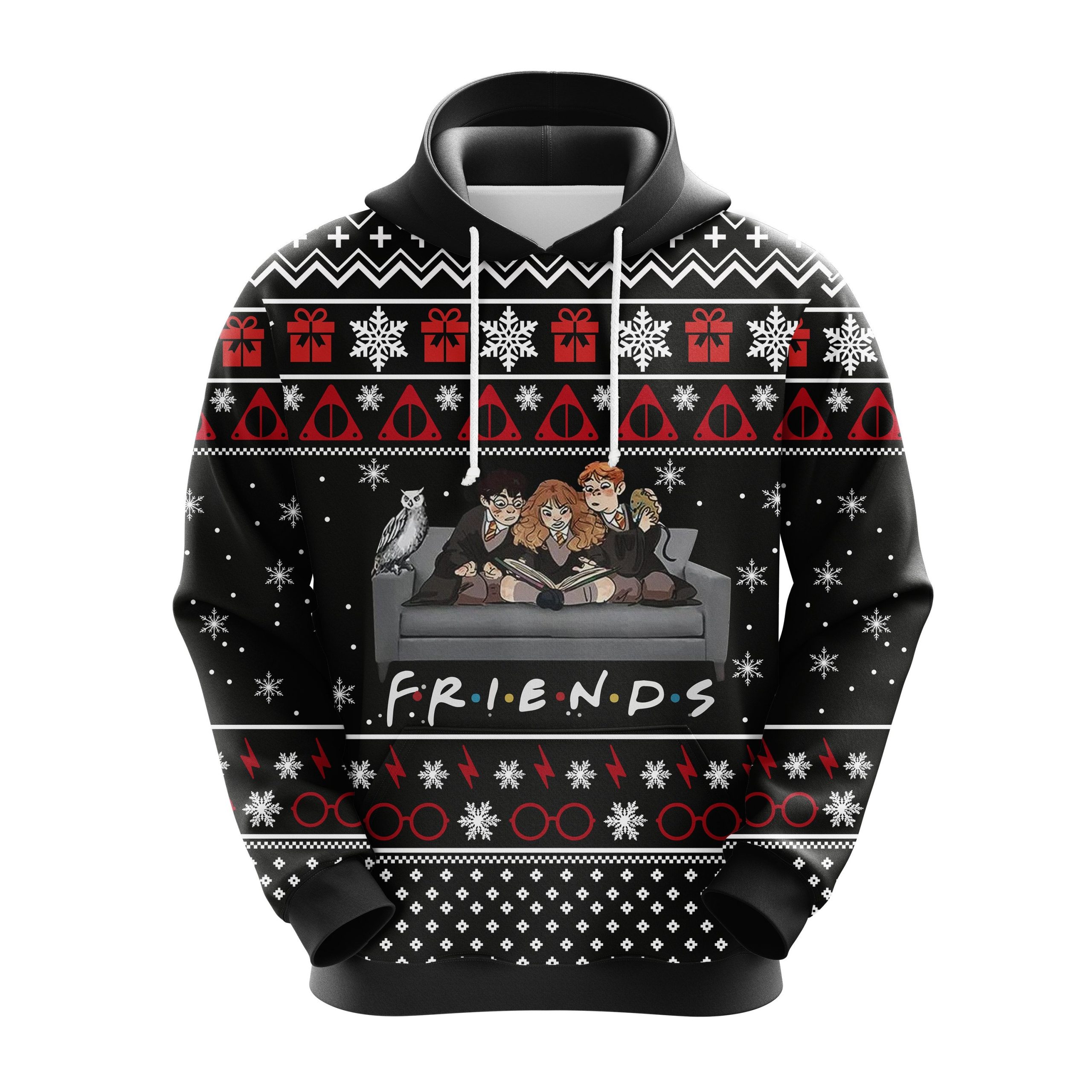 Friends Harry Potter Christmas Cute Noel Mc Ugly Hoodie Amazing Gift Idea Thanksgiving Gift