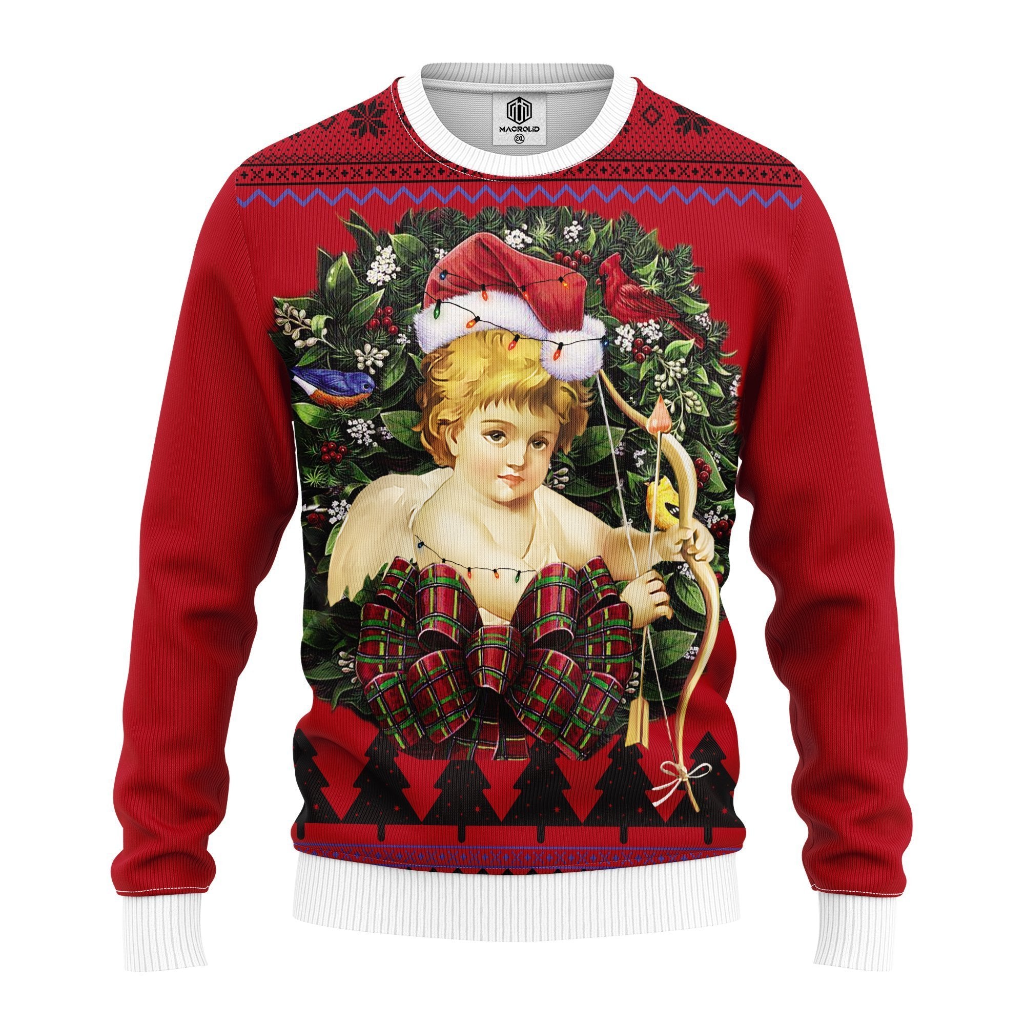 Angel 3 Noel Mc Ugly Christmas Sweater 