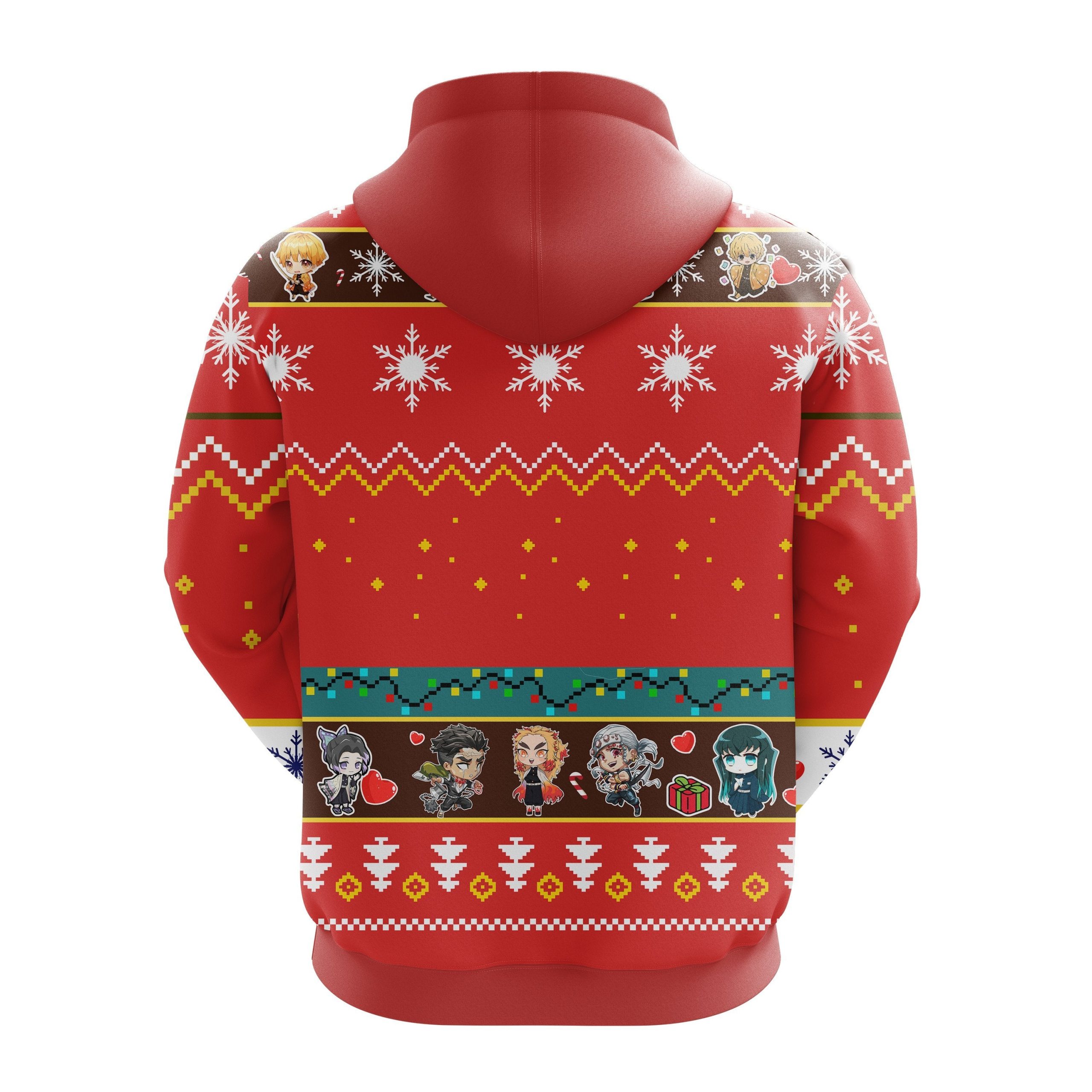 Agatsuma Zenitsu Christmas Cute Noel Mc Ugly Hoodie Amazing Gift Idea Thanksgiving Gift