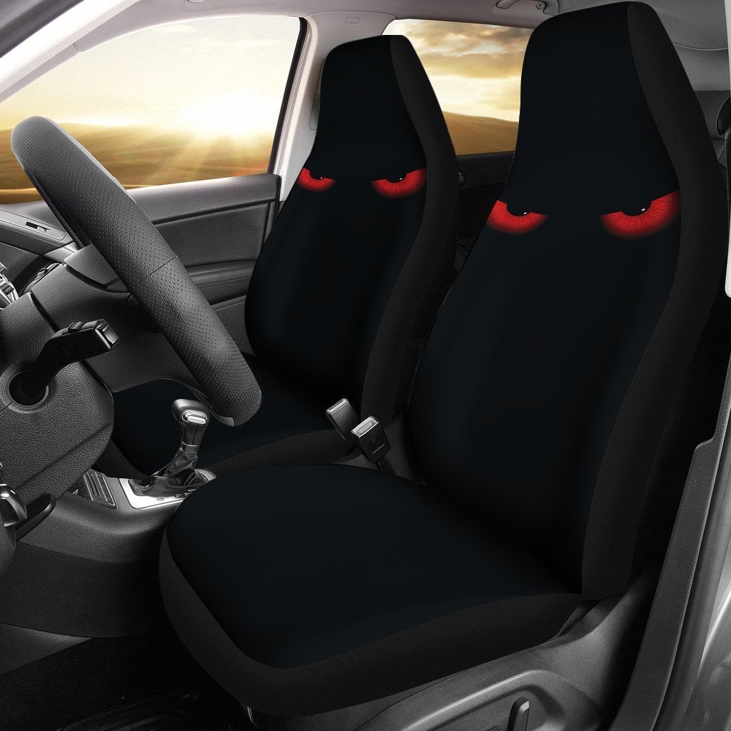 Evil Eyes Premium Custom Car Seat Covers Decor Protector