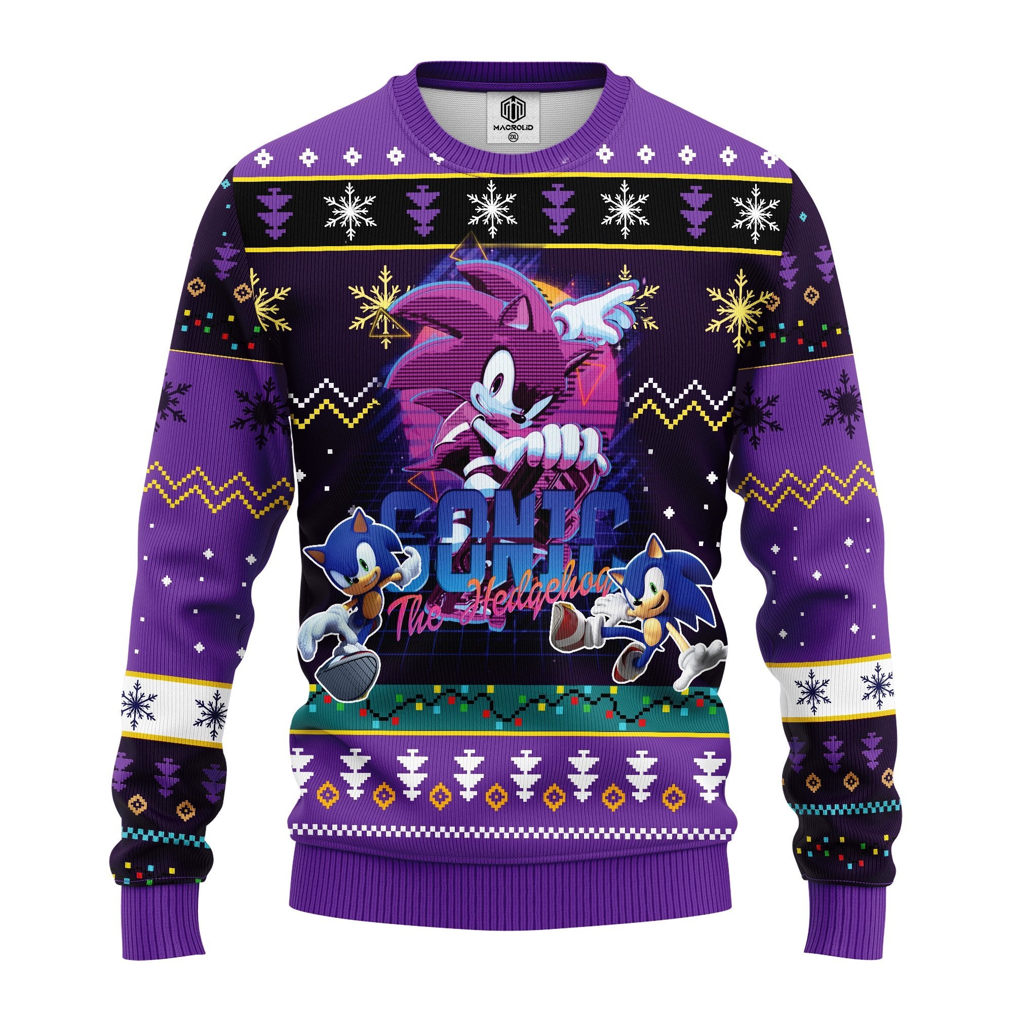 Sonic The Hedgehog Ugly Christmas 