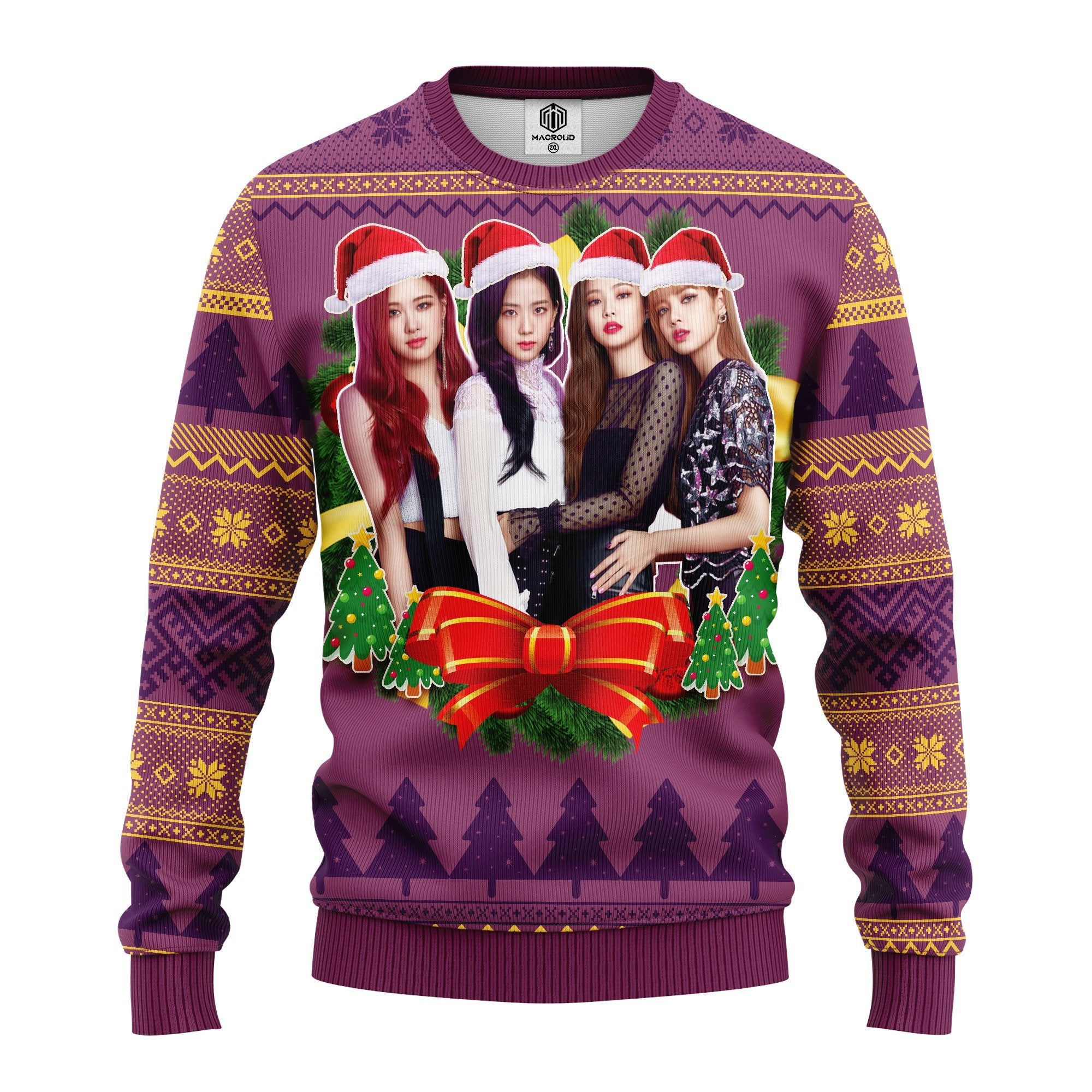 Blackpink New Ugly Christmas Sweater 4 