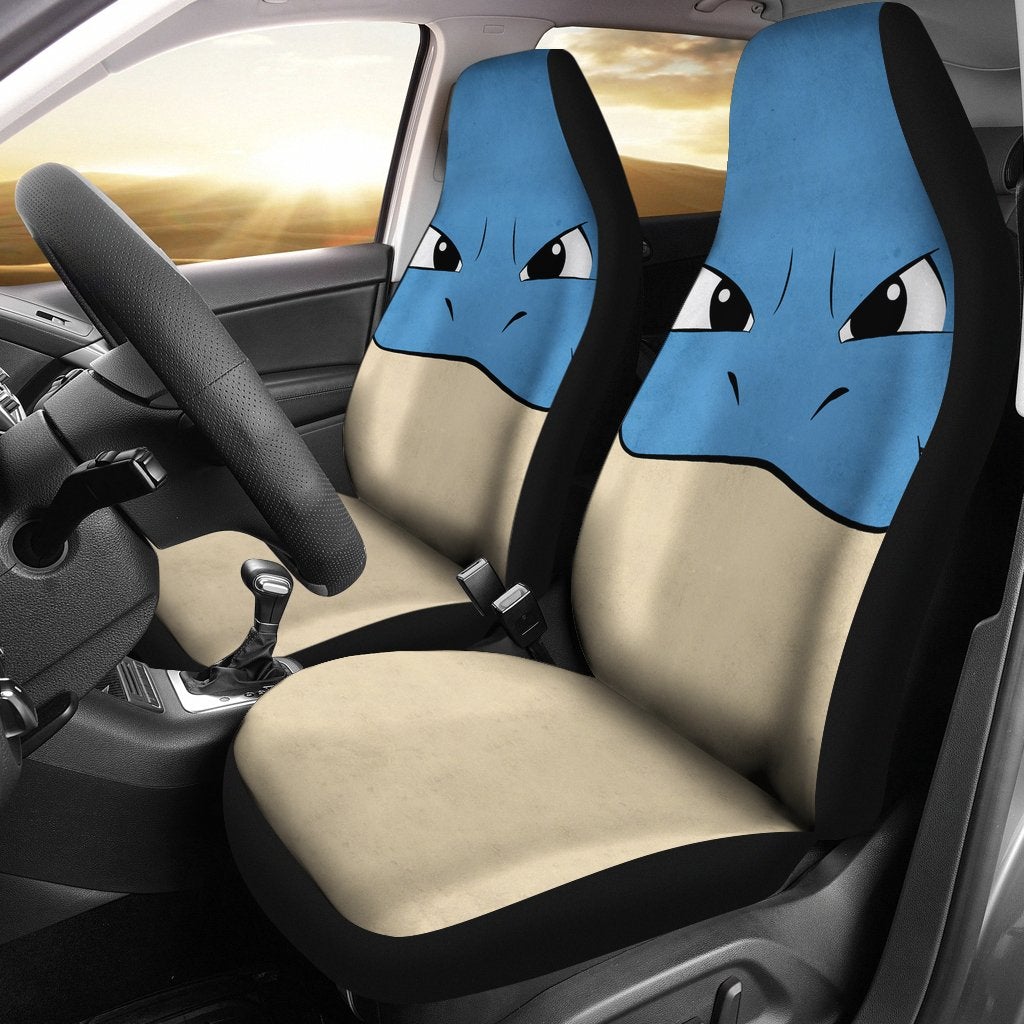 Blastoise Pokemon Premium Custom Car Seat Covers Decor Protector