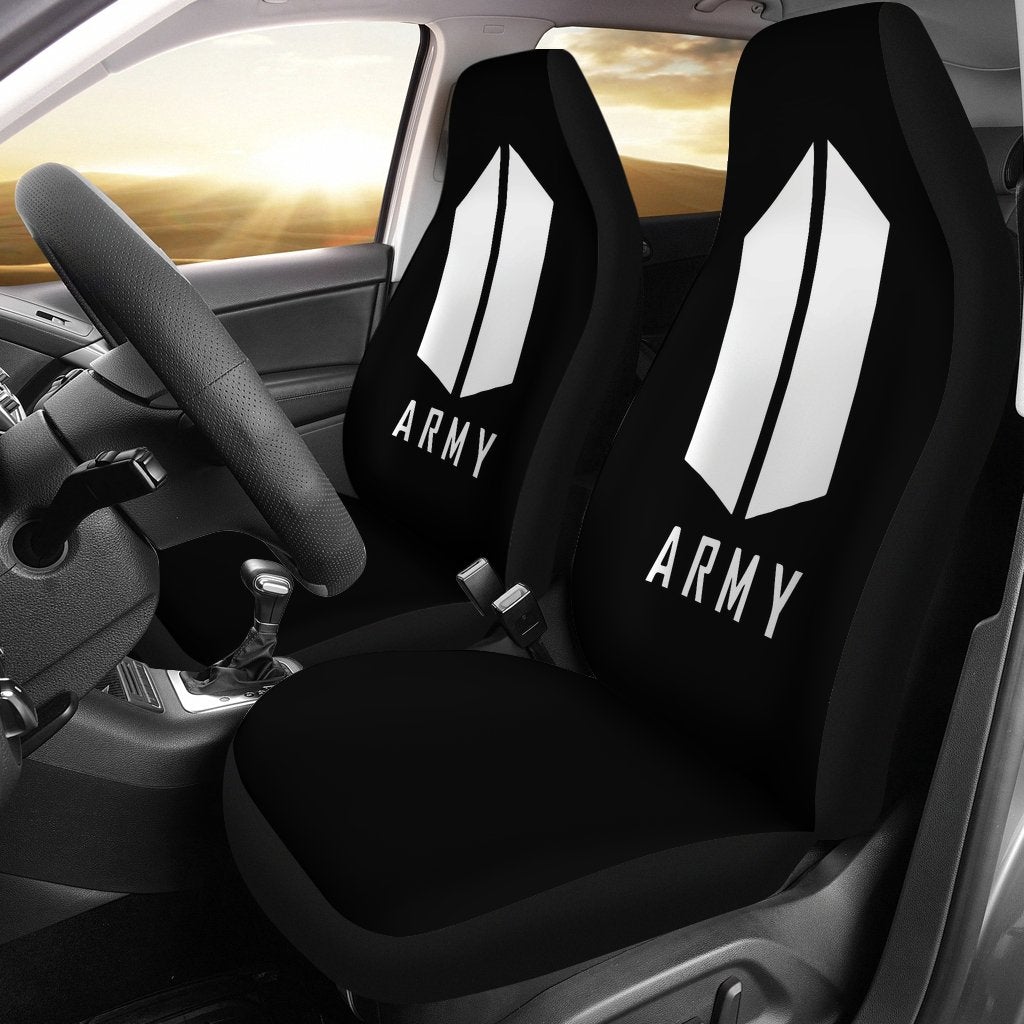 Army Bts Premium Custom Car Seat Covers Decor Protector
