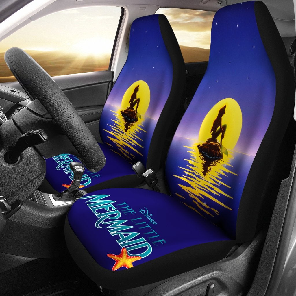 the little mermaid car seat