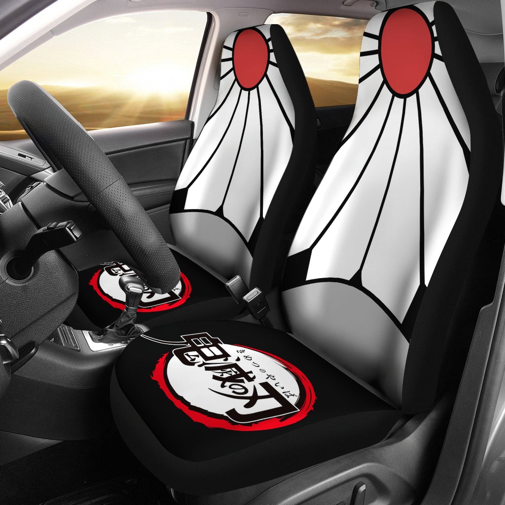 Best Hanafuda Rising Sun Tanjiro Premium Custom Car Seat Covers Decor Protector