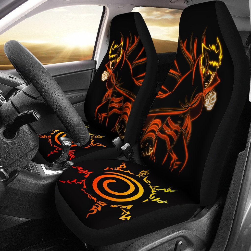 Naruto Baryon Mode Car Premium Custom Car Seat Covers Decor Protectors