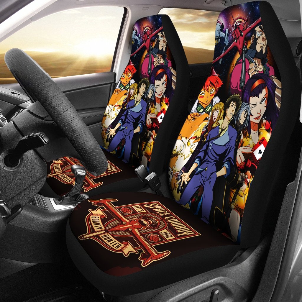 Cowboy Bebop Premium Custom Car Seat Covers Decor Protectors 1