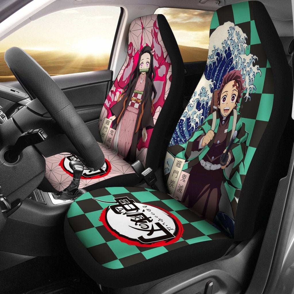 Studio Ghibli Car Seat Covers Custom Anime Car Interior Accessori In 2021  Custom Car Seat Covers