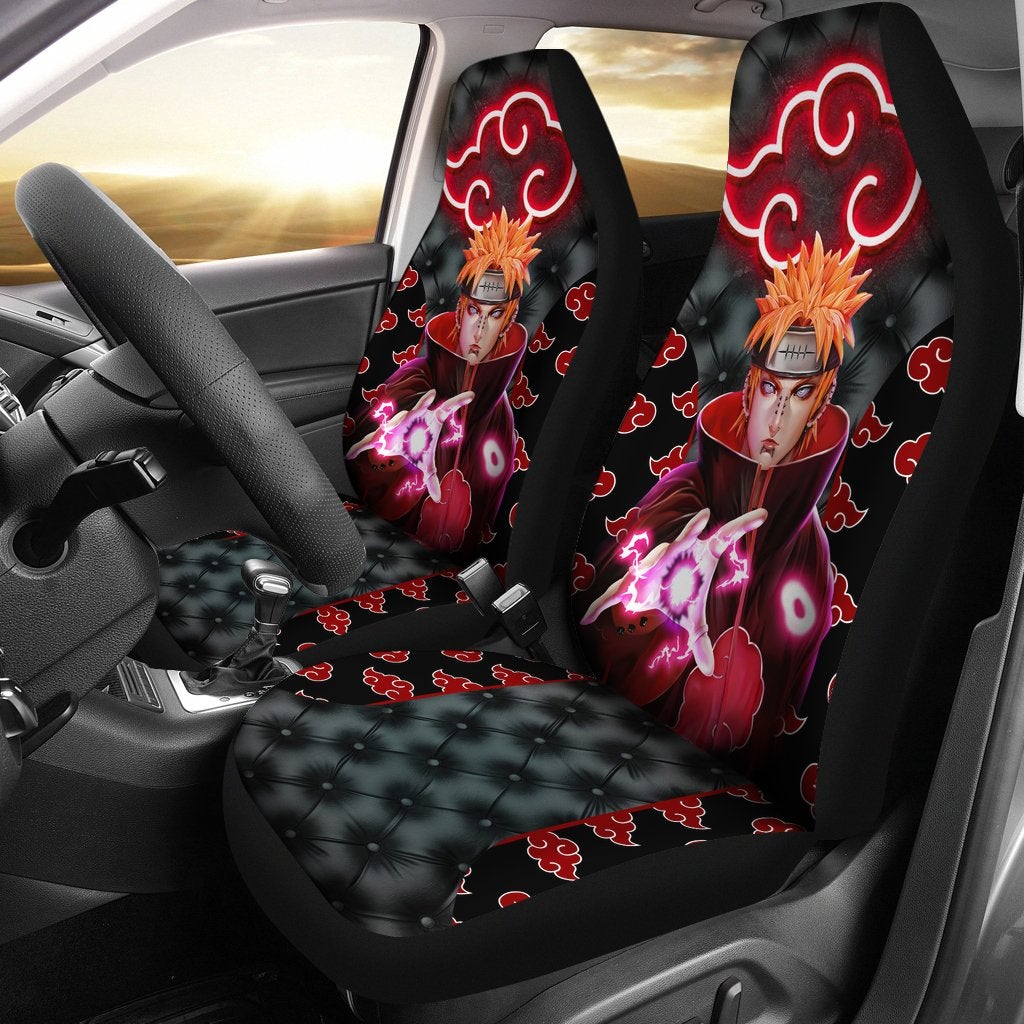 Akatsuki Naruto Premium Custom Car Premium Custom Car Seat Covers Decor Protectors Decor Protector