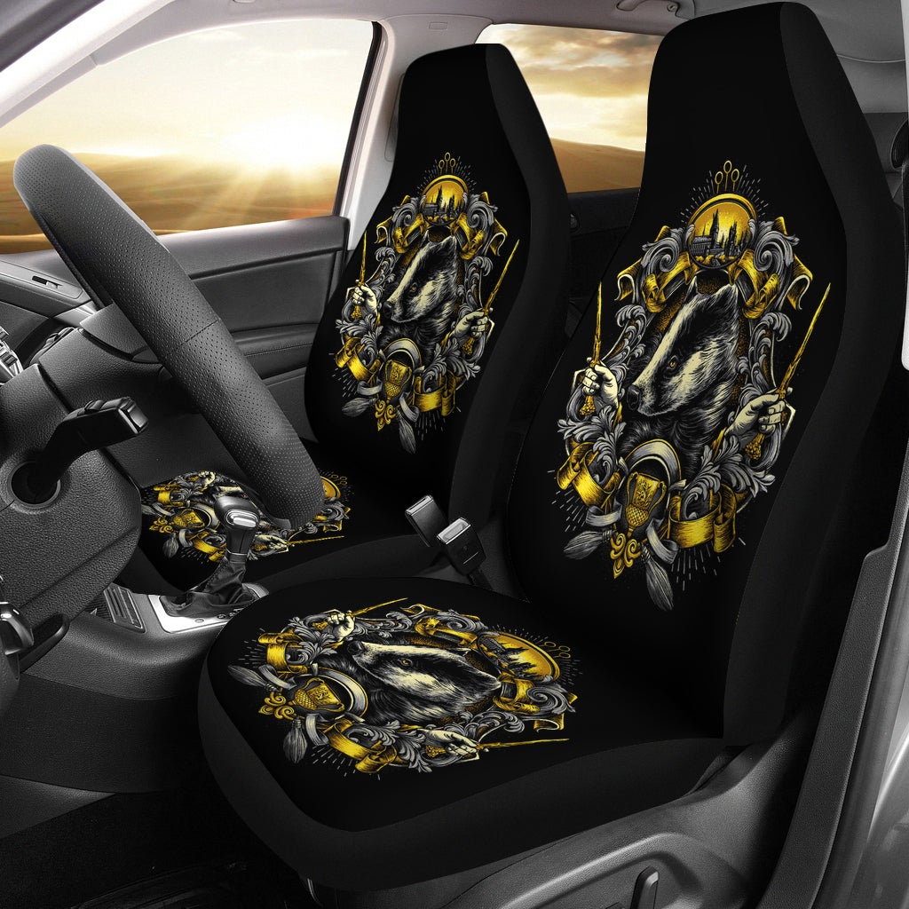 House Of The Loyal Harry Potter Premium Custom Car Seat Covers Decor Protector