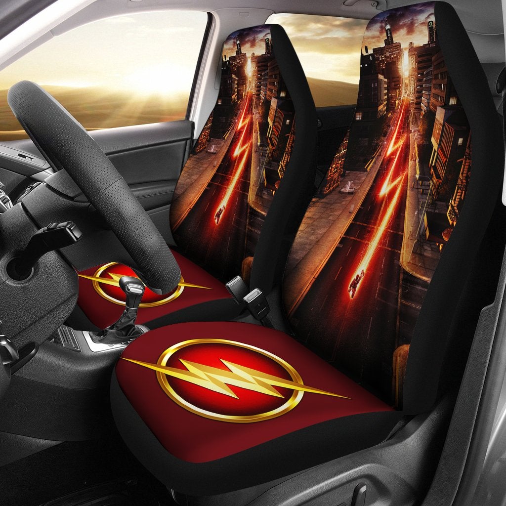 The Flash Premium Custom Car Seat Covers Decor Protectors