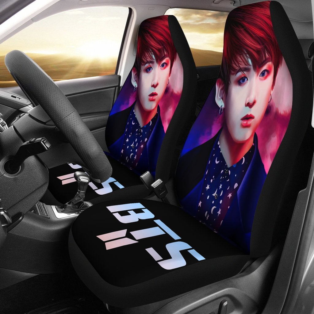 Bts Jungkook Premium Custom Car Seat Covers Decor Protectors
