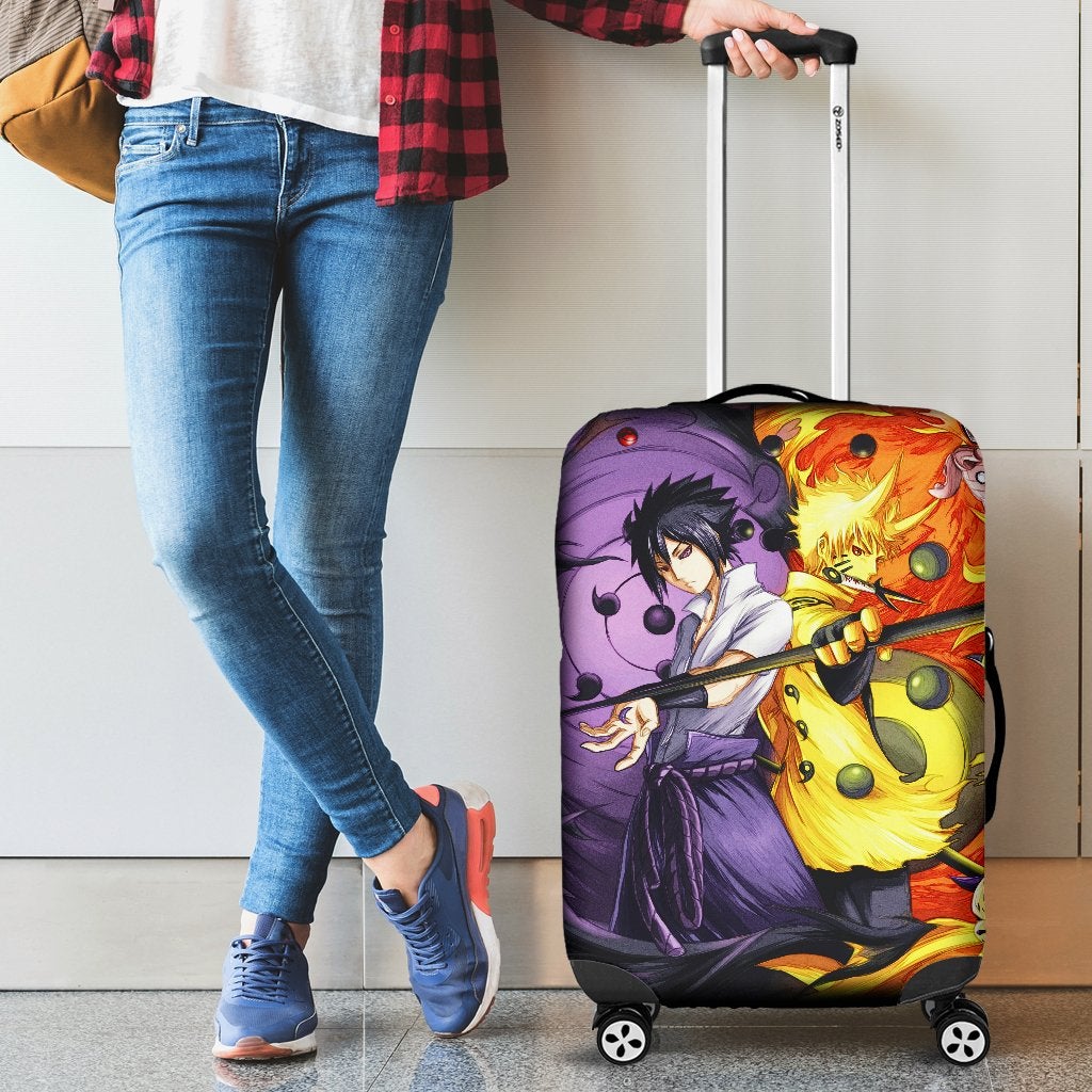 Naruto Sasuke Luggage Cover Suitcase Protector