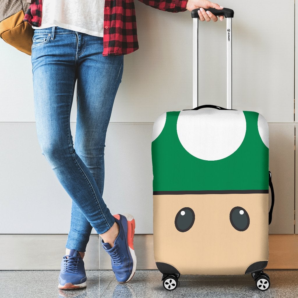 Mario Mushroom Luggage Cover Suitcase Protector 2