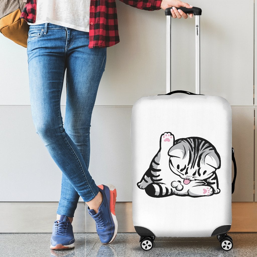 Cat Travel Luggage Cover Suitcase Protector