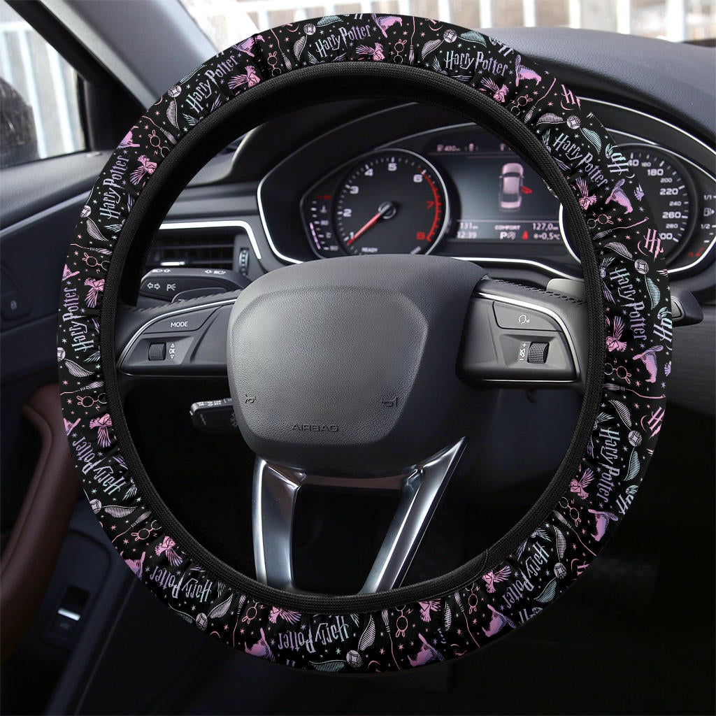 Harry Potter Color Premium Car Steering Wheel Cover