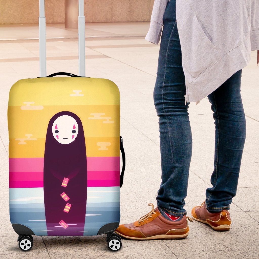 No Face Luggage Cover Suitcase Protector