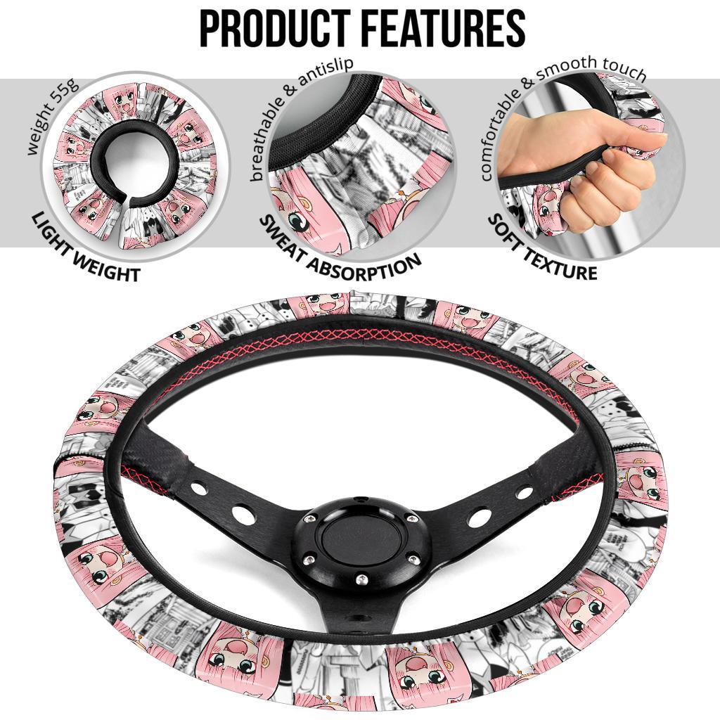 Darling In The Franxx Chibi Anime Custom Car Steering Wheel Cover Nearkii