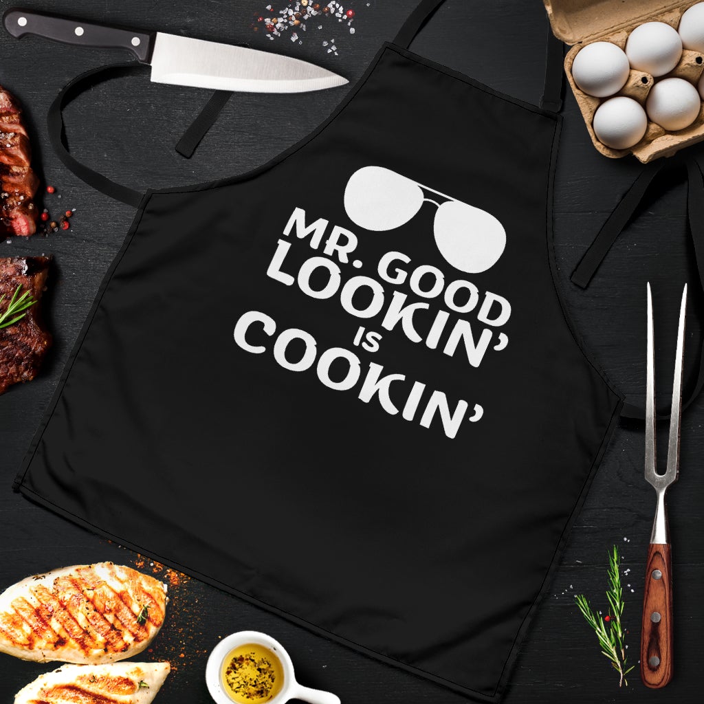 Mr Good Custom Apron Gift for Cooking Guys