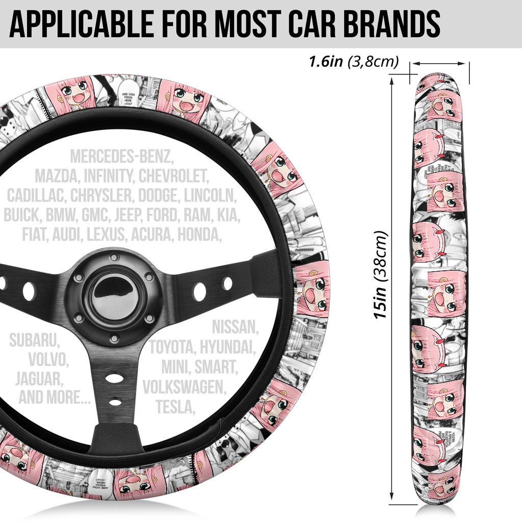 Darling In The Franxx Chibi Anime Custom Car Steering Wheel Cover Nearkii