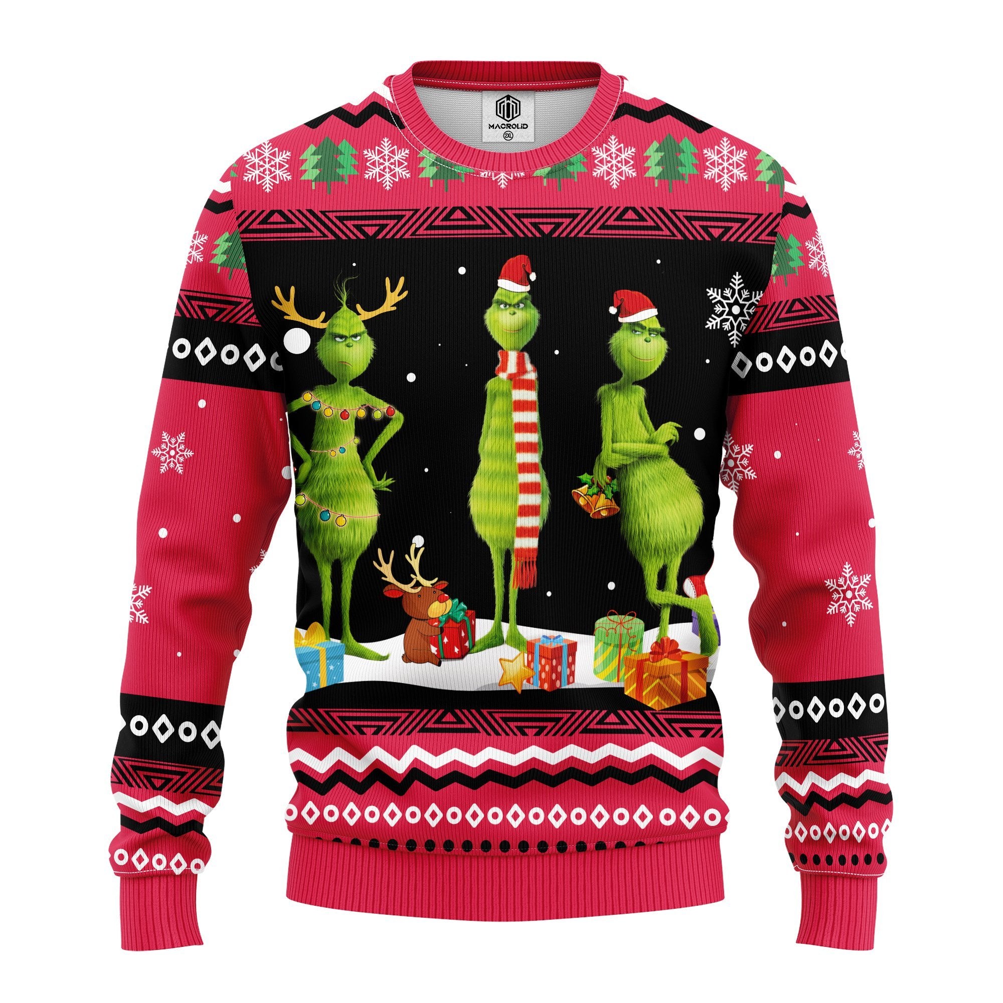 grinch christmas sweater for dogs