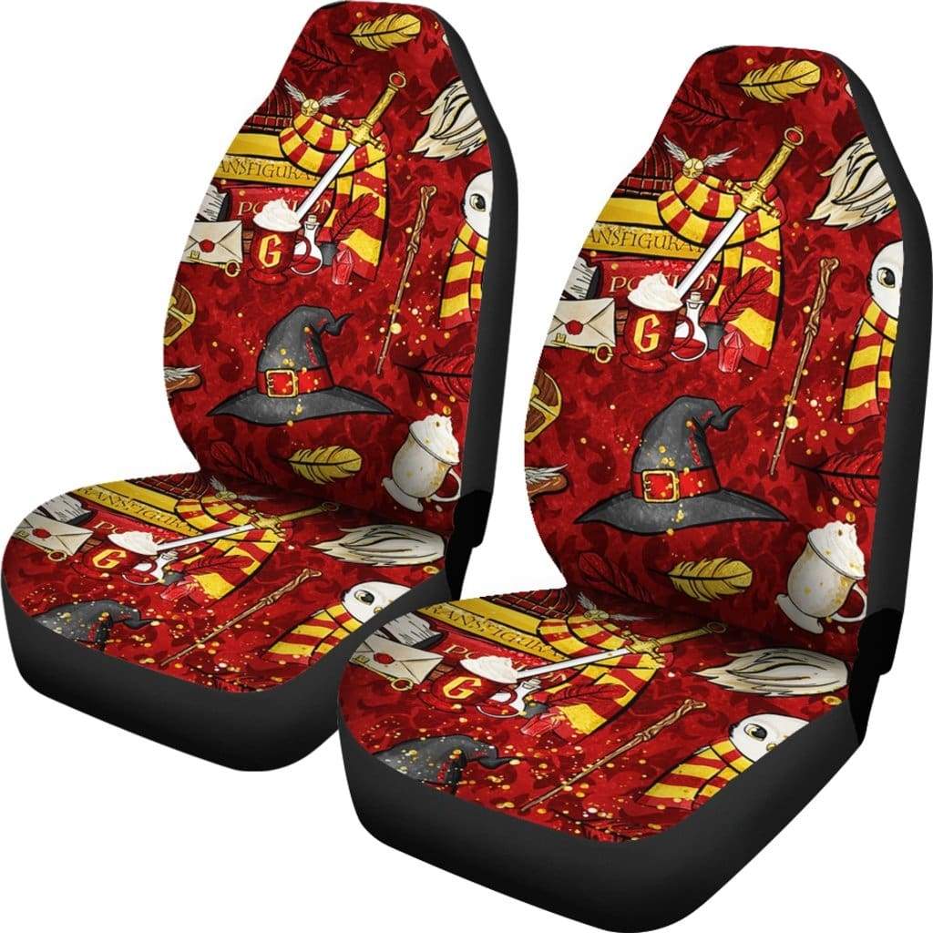 Harry Potter Car Premium Custom Car Seat Covers Decor Protectors 2