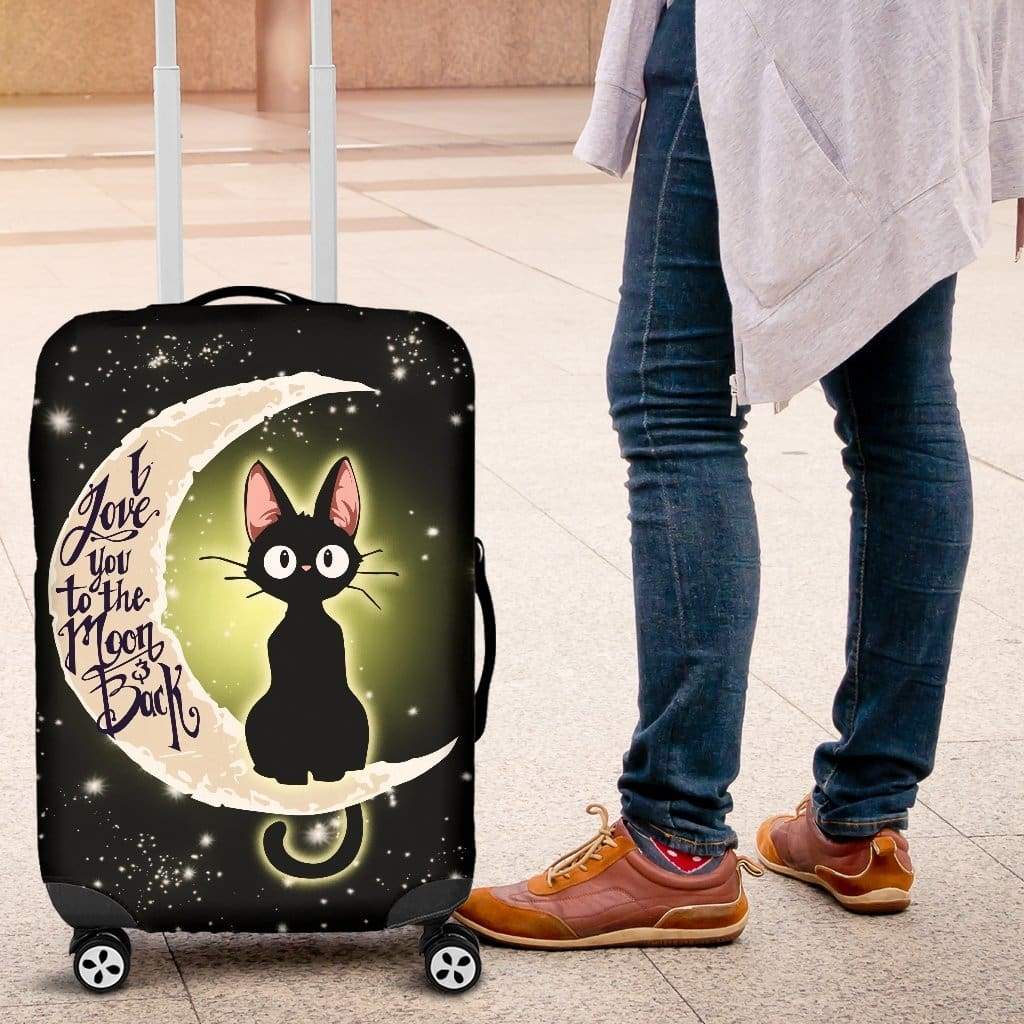 Jiji Cat Kiki'S Delivery Service Luggage Cover Suitcase Protector