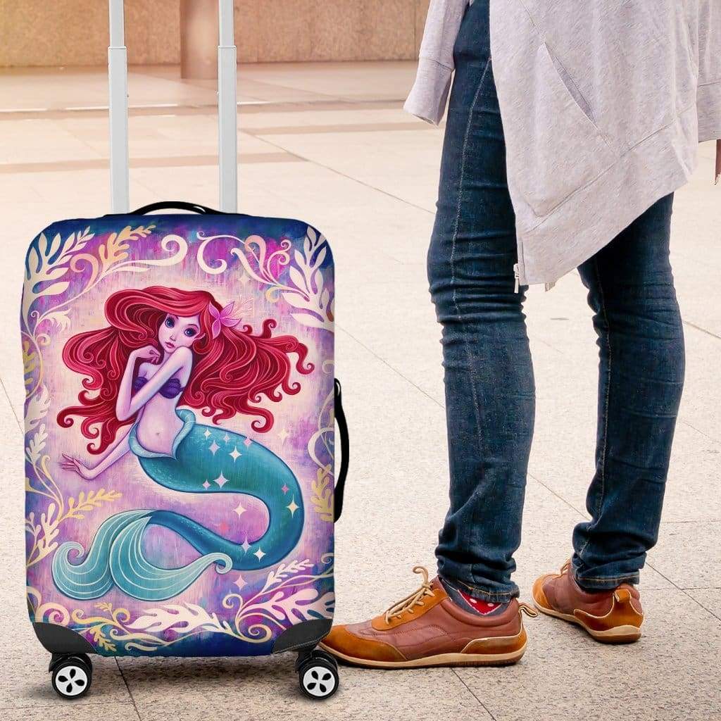 Mermaid Luggage Cover Suitcase Protector