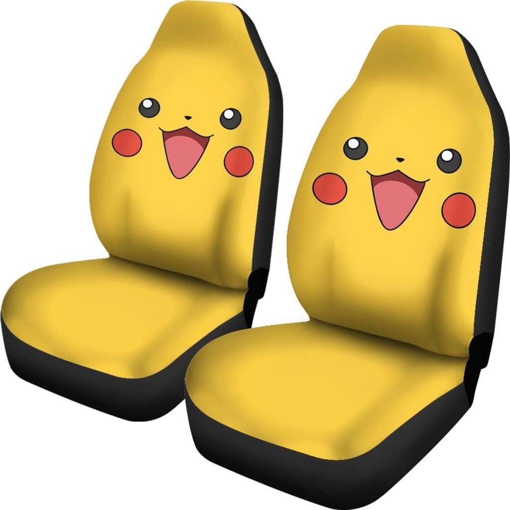 Pikachu Car Premium Custom Car Seat Covers Decor Protectors