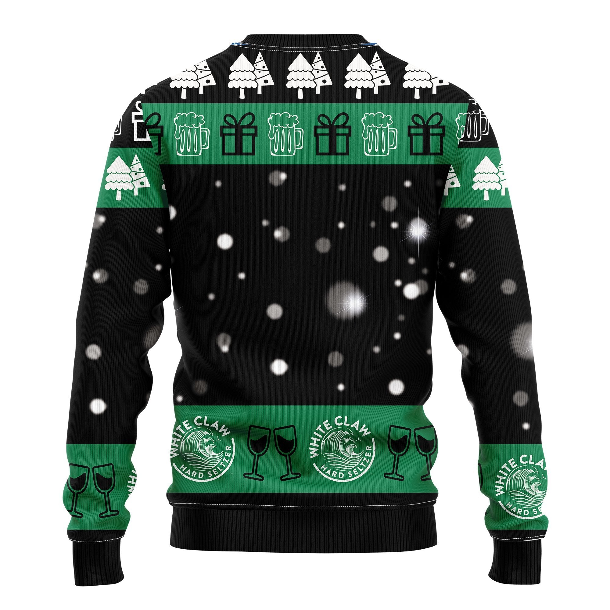 White Claw Beer Ugly Christmas Sweater 