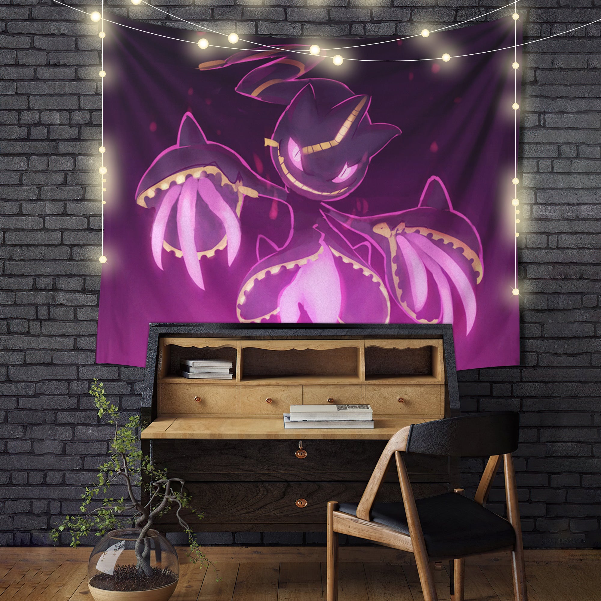 Mega Banette Pokemon Ghost Tapestry Room Decor