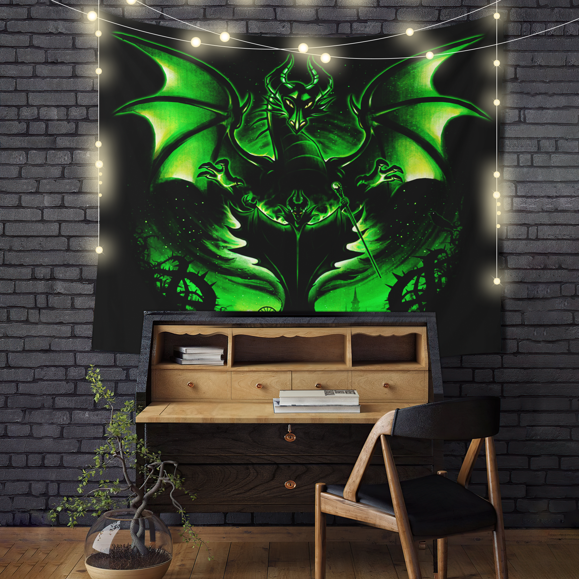 Maleficent Tapestry Room Decor