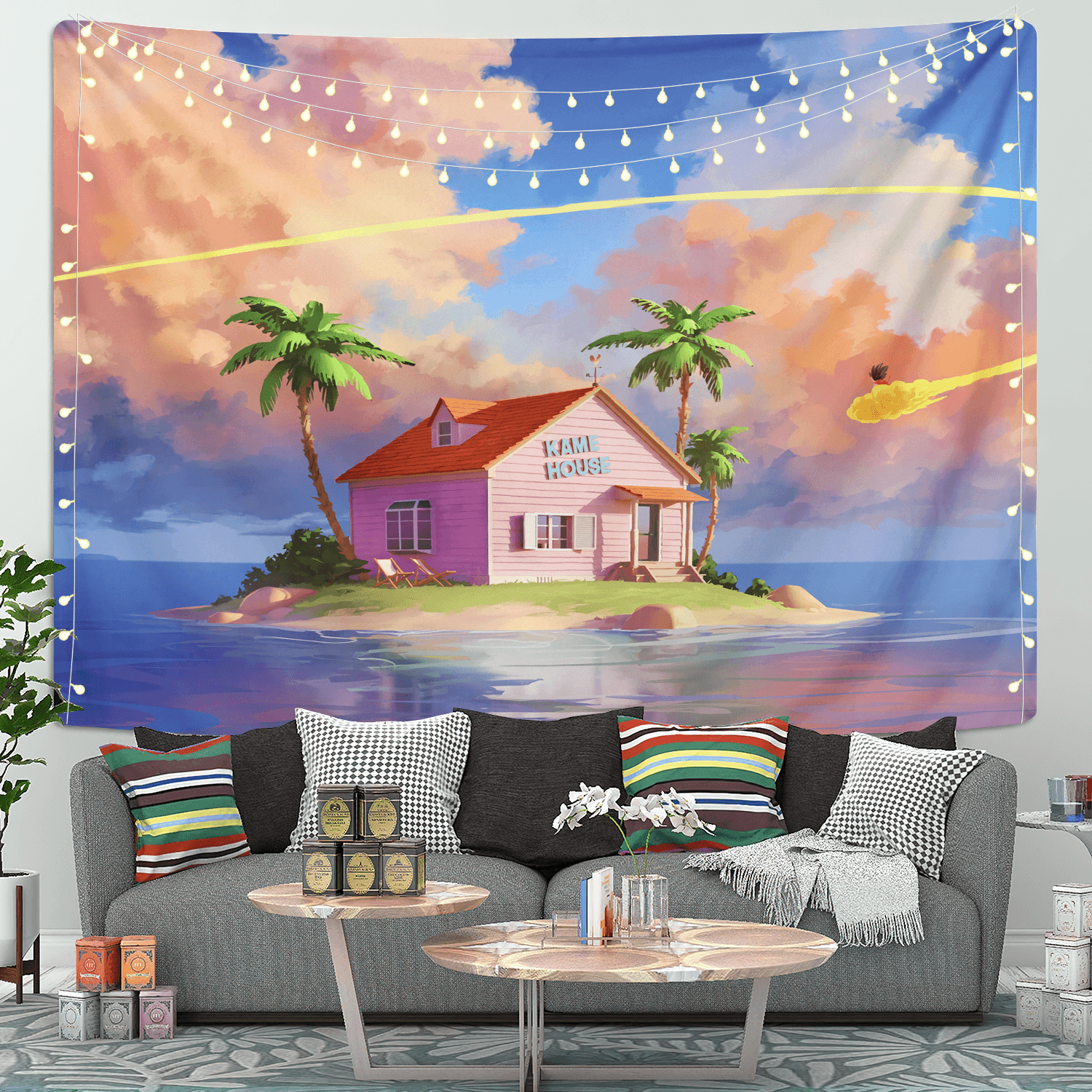 Kame best sale house tapestry