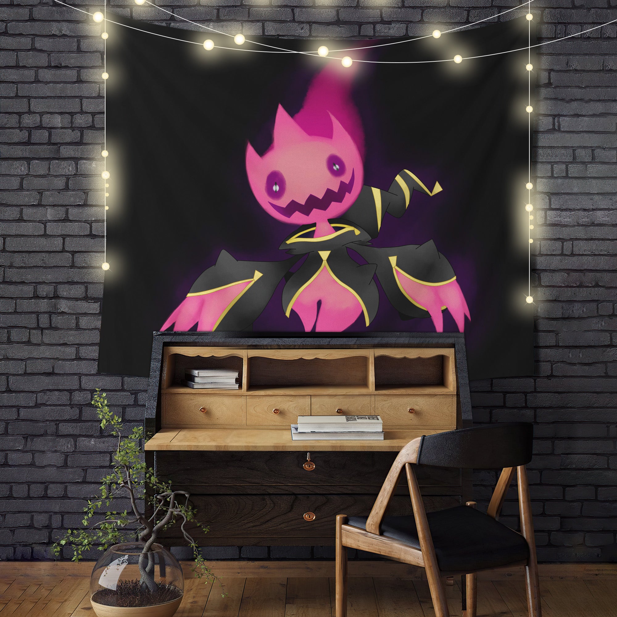 Mega Banette Pokemon Tapestry Room Decor