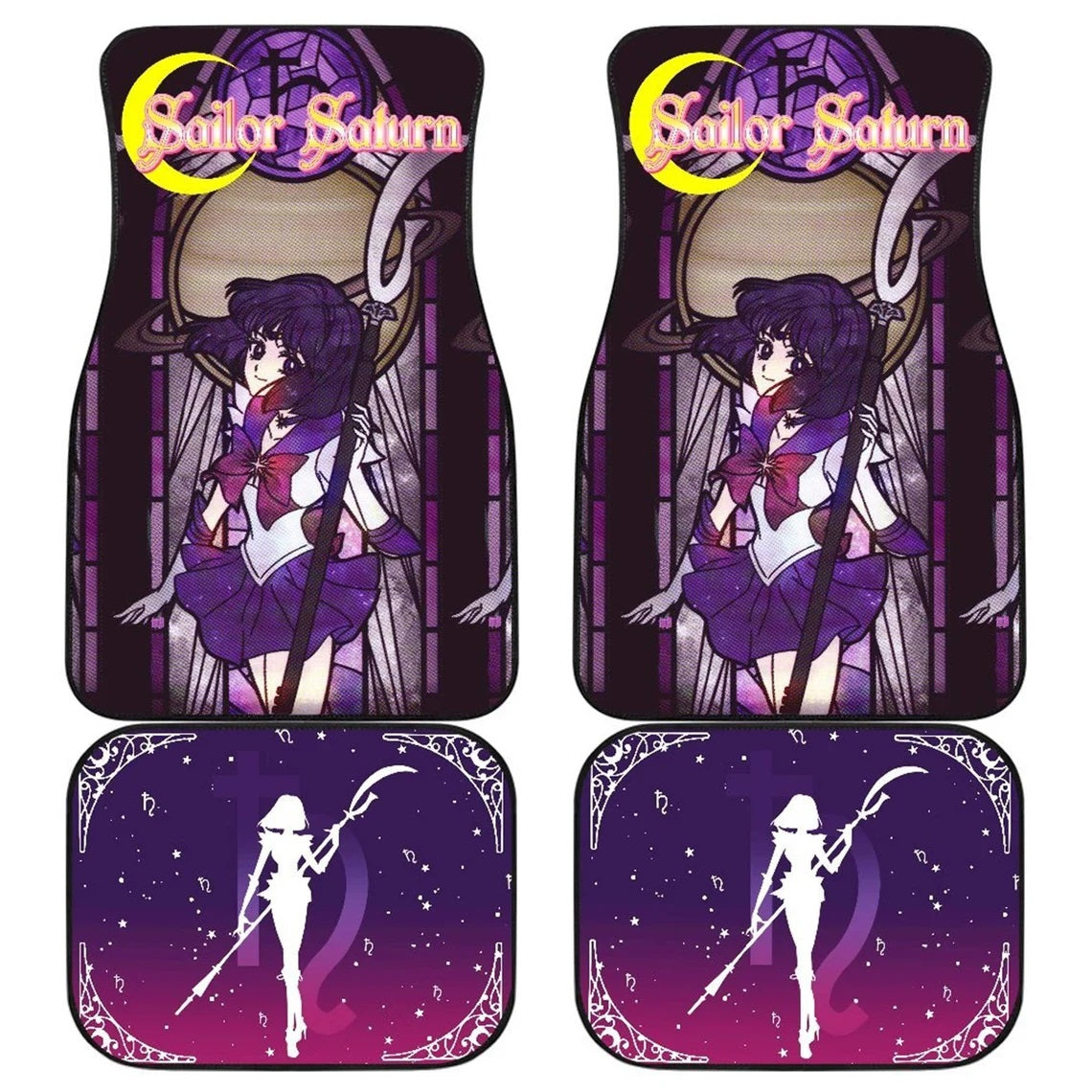 Sailor Saturn Characters Sailor Moon Car Floor Mats Anime Car Accessories Nearkii