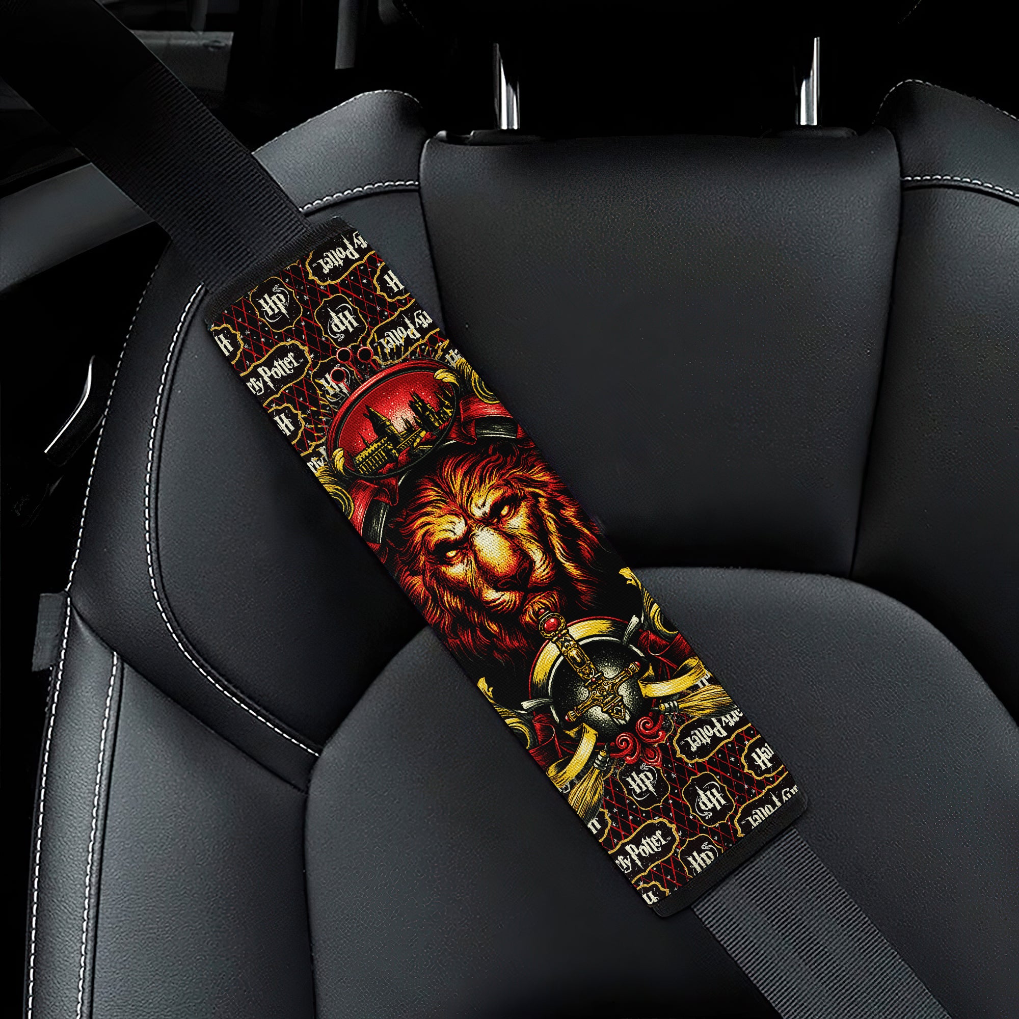 Gryffindor Harry Potter Car Seat Belt Cover