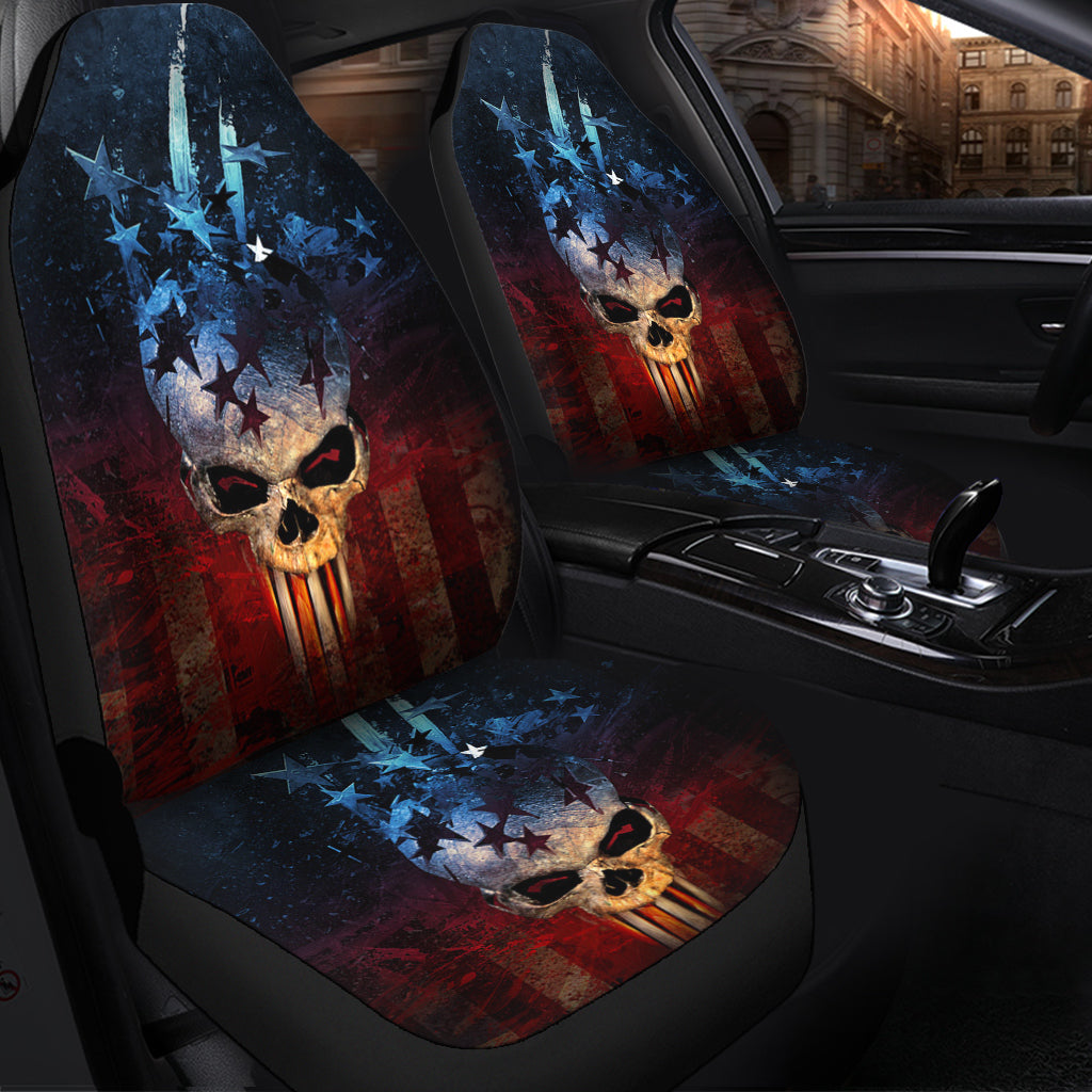 American Skull Car Seat Covers Nearkii