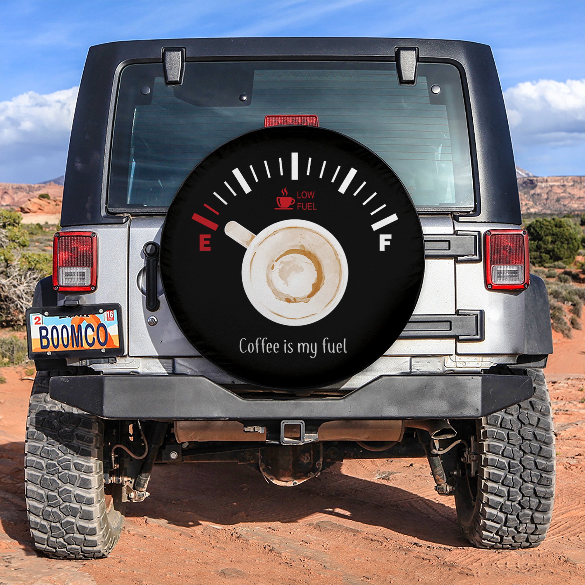 Coffee Speed Car Spare Tire Covers Gift For Campers Nearkii