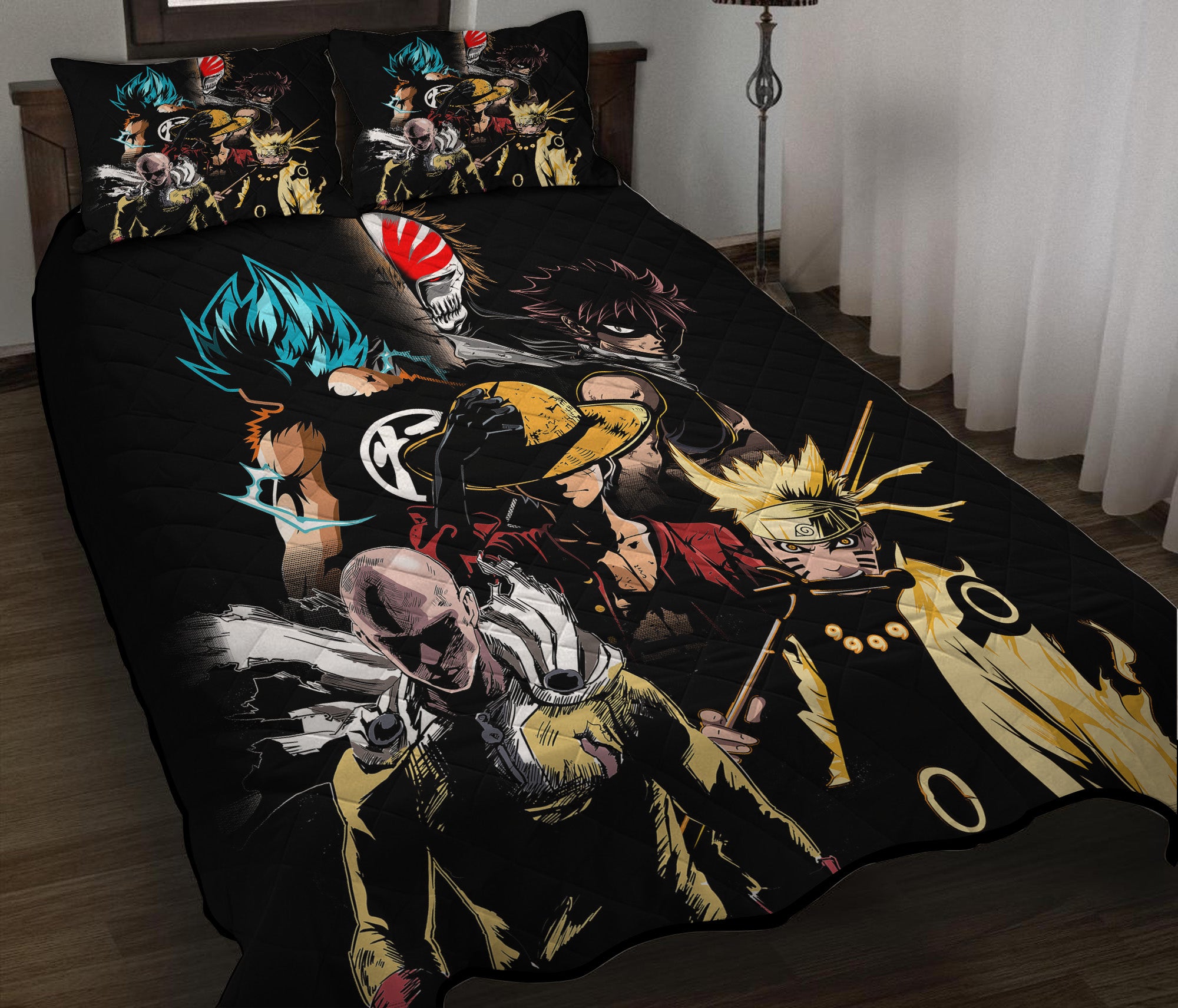 Anime Heroes Quilt Bed Sets Nearkii